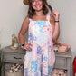 Happy To Be Me ~ Floral Patchwork Overalls - Regular and Curvy Sizes