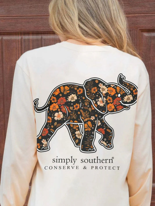 Wildflower Elephant ~ Simply Southern Tracking Collection