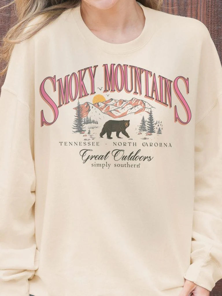 Smoky Mountains ~ Simply Southern Sweatshirt