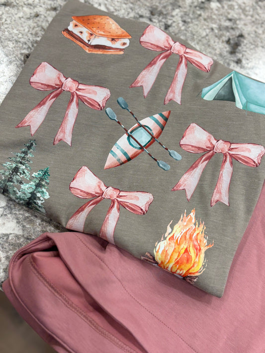 Glamping Queen ~ Camping Graphic Tee