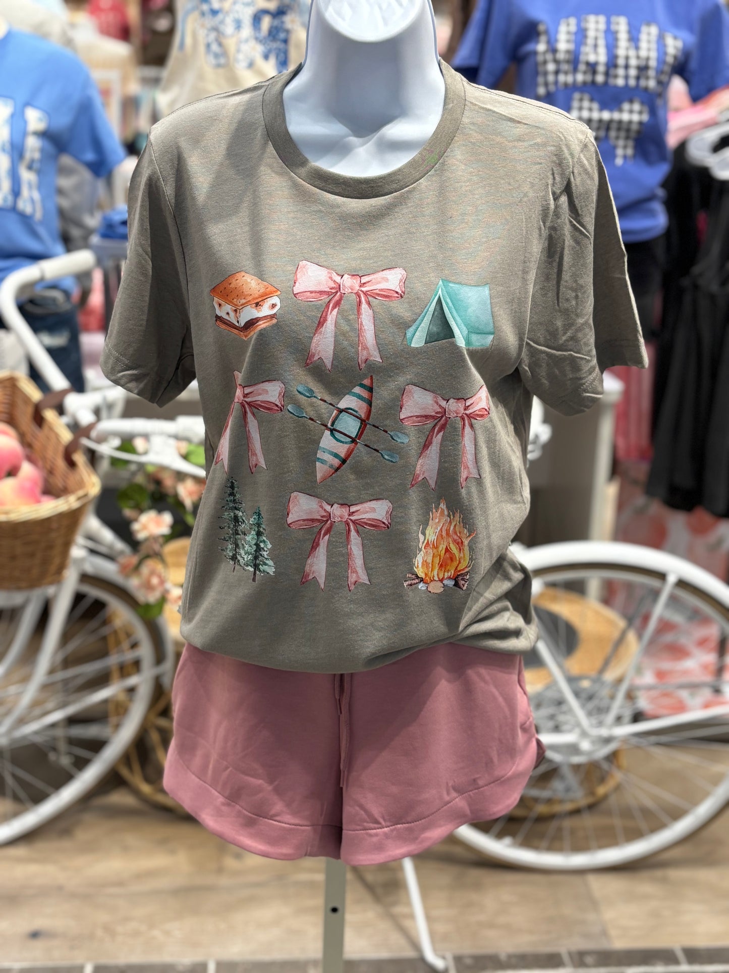 Glamping Queen ~ Camping Graphic Tee