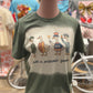 Just A Patriotic Goose ~ Bleached Graphic Tee