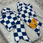 Checkered Bow ~ Customizable School Spirit Design