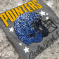 Glitter Football Helmet ~ Customizable School Spirit Design