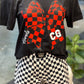 Checkered Bow ~ Customizable School Spirit Design