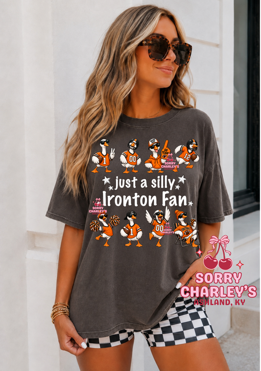 Customizable Silly Goose Football Bow T-Shirt Crewneck or Hoodie