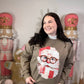 Patchwork Santa Crewneck Sweathsirt