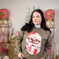 Patchwork Santa Crewneck Sweathsirt