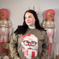Patchwork Santa Crewneck Sweathsirt