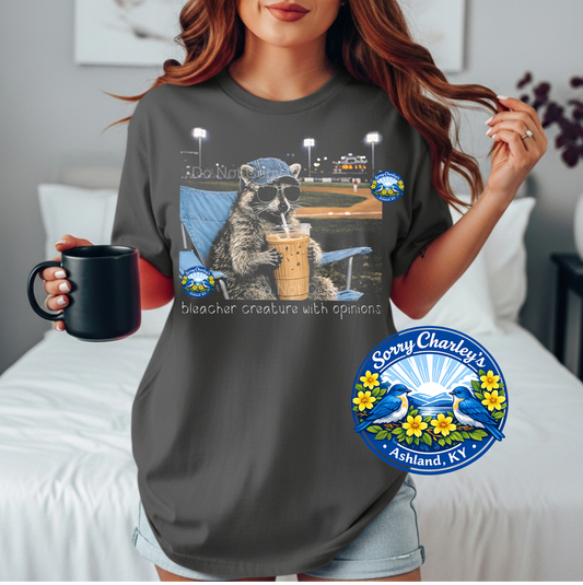 Raccoon Baseball Softball Mom ~ Graphic Tee