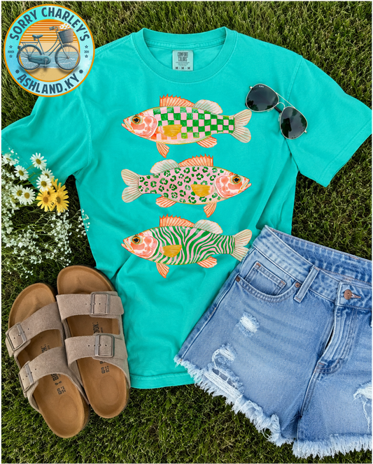 Preppy Fish Graphic Tee