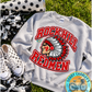 Customizable Faux Chenille School Spirit Design