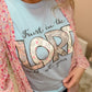 Trust In The Lord With All Your Heart ~ Baby Blue Graphic Tee
