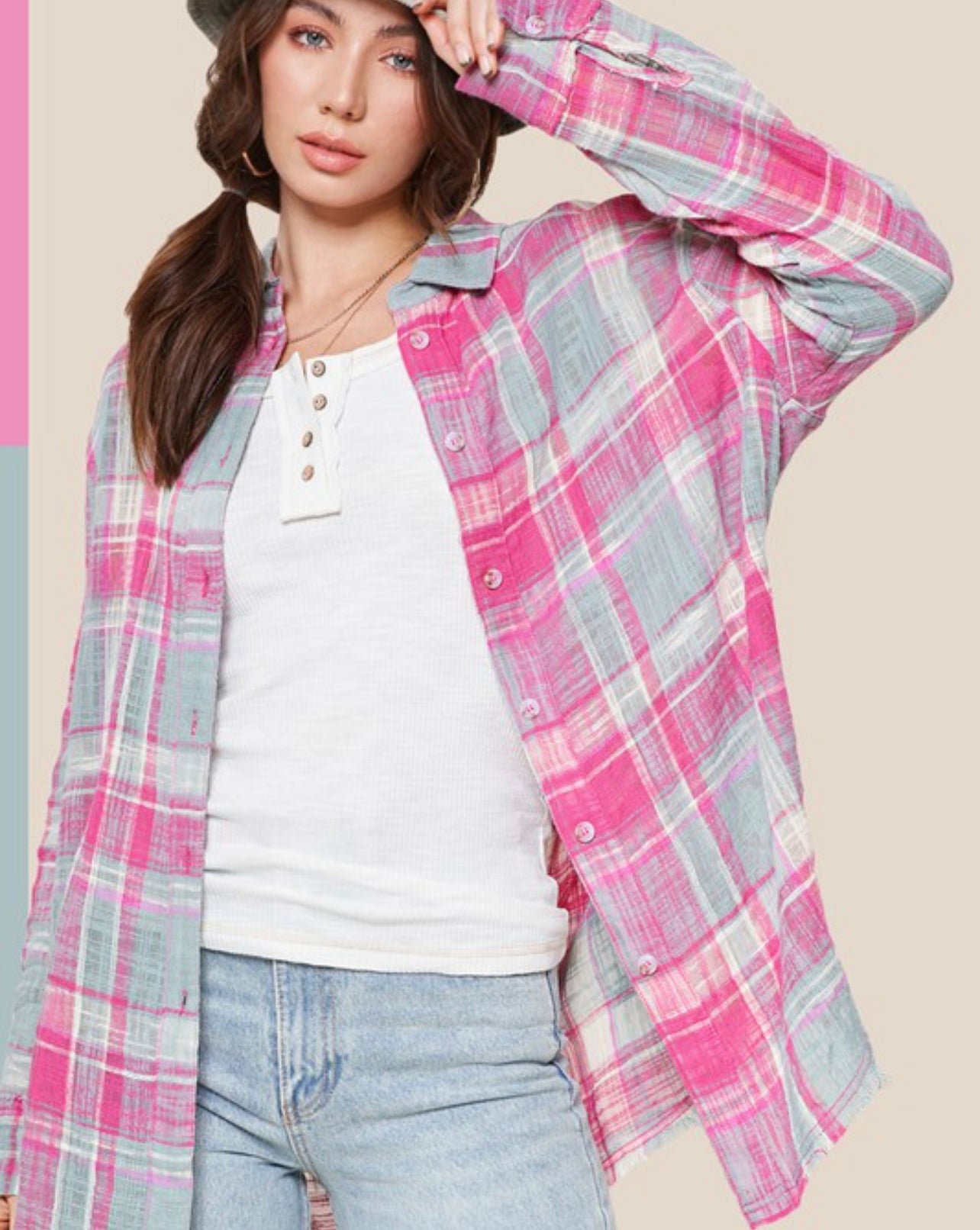 So Mellow - Relaxed Fit Plaid Shirt