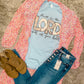 Trust In The Lord With All Your Heart ~ Baby Blue Graphic Tee