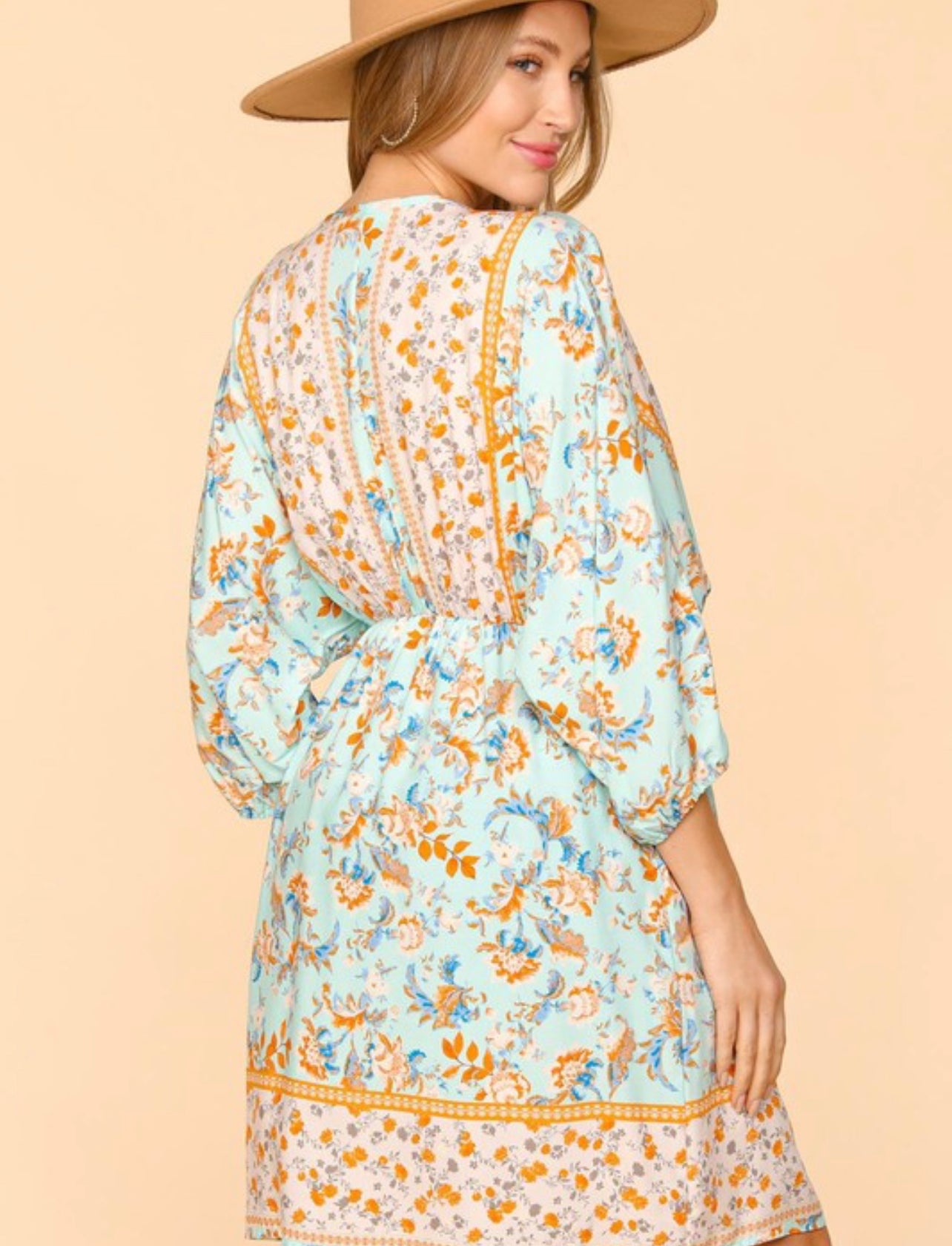 Perfectly You ~ Boho Paisley Print Dress