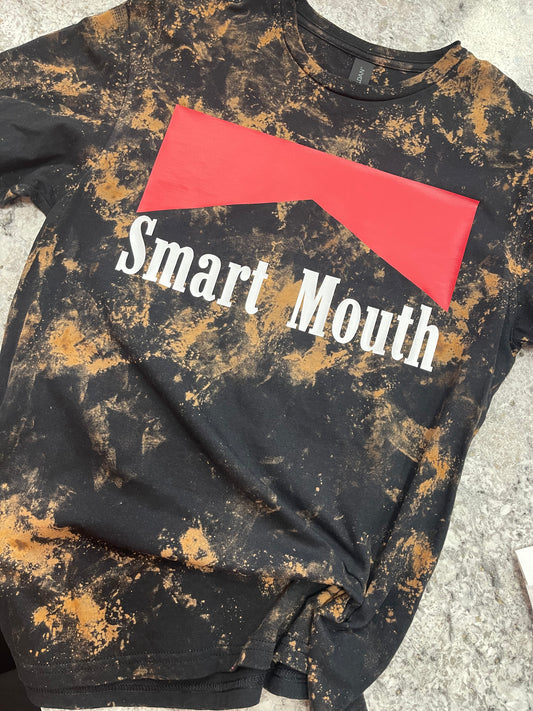 Smart Mouth ~ Western Bleached Graphic Tee