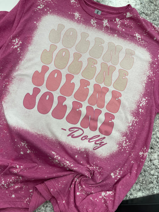 Jolene Bleached Graphic Tee