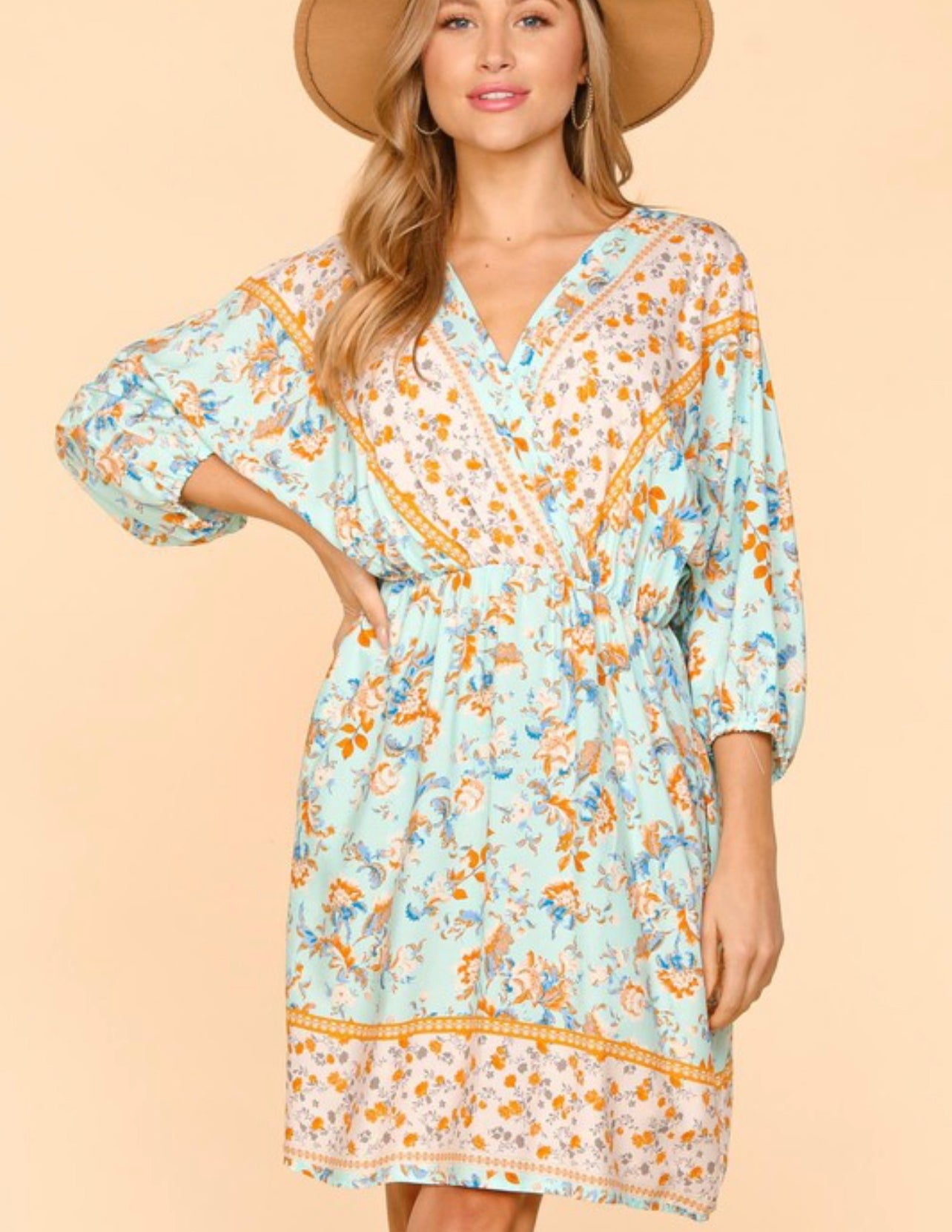 Perfectly You ~ Boho Paisley Print Dress