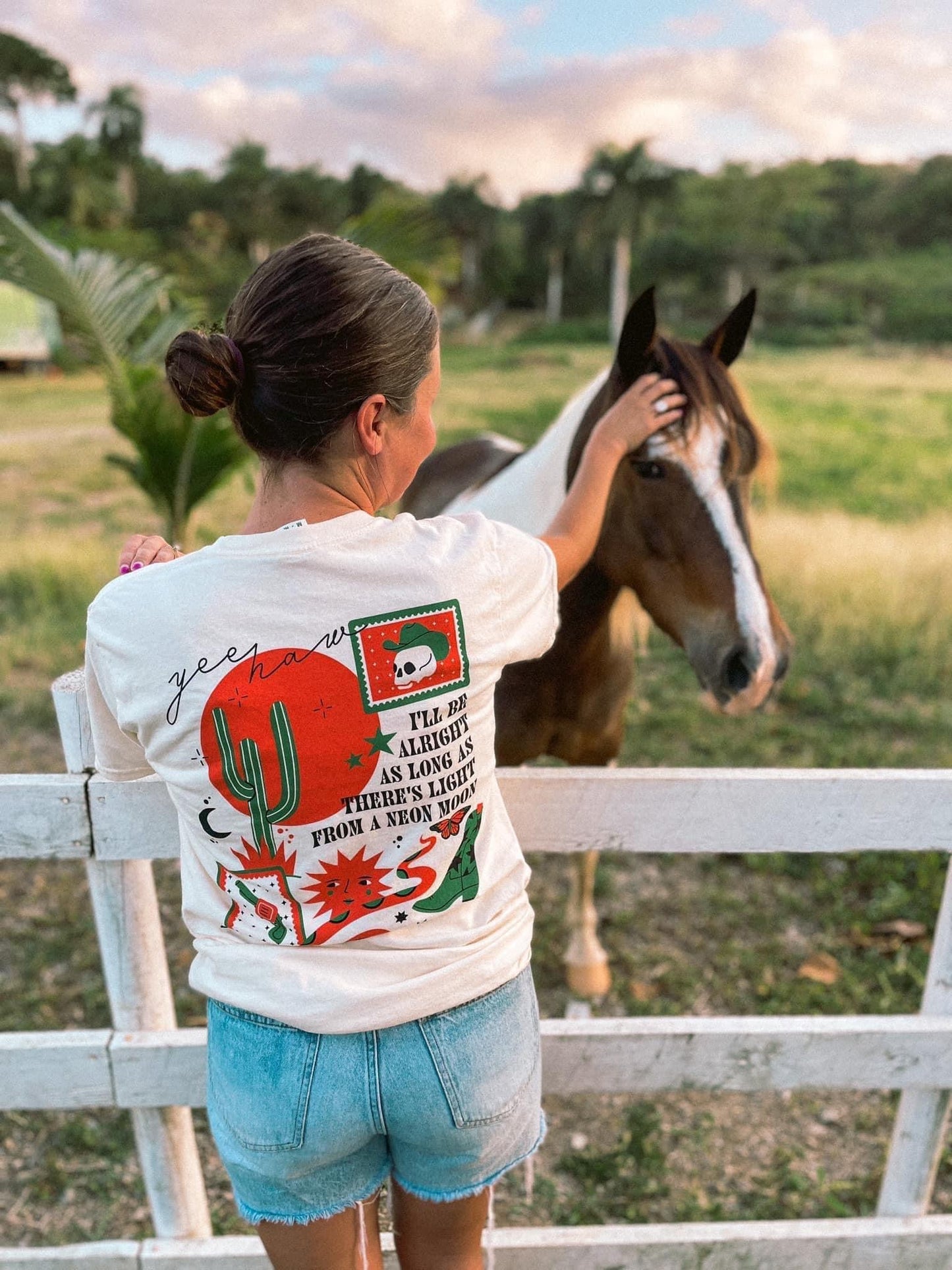 Neon Moon - Comfort Wash Graphic Tee