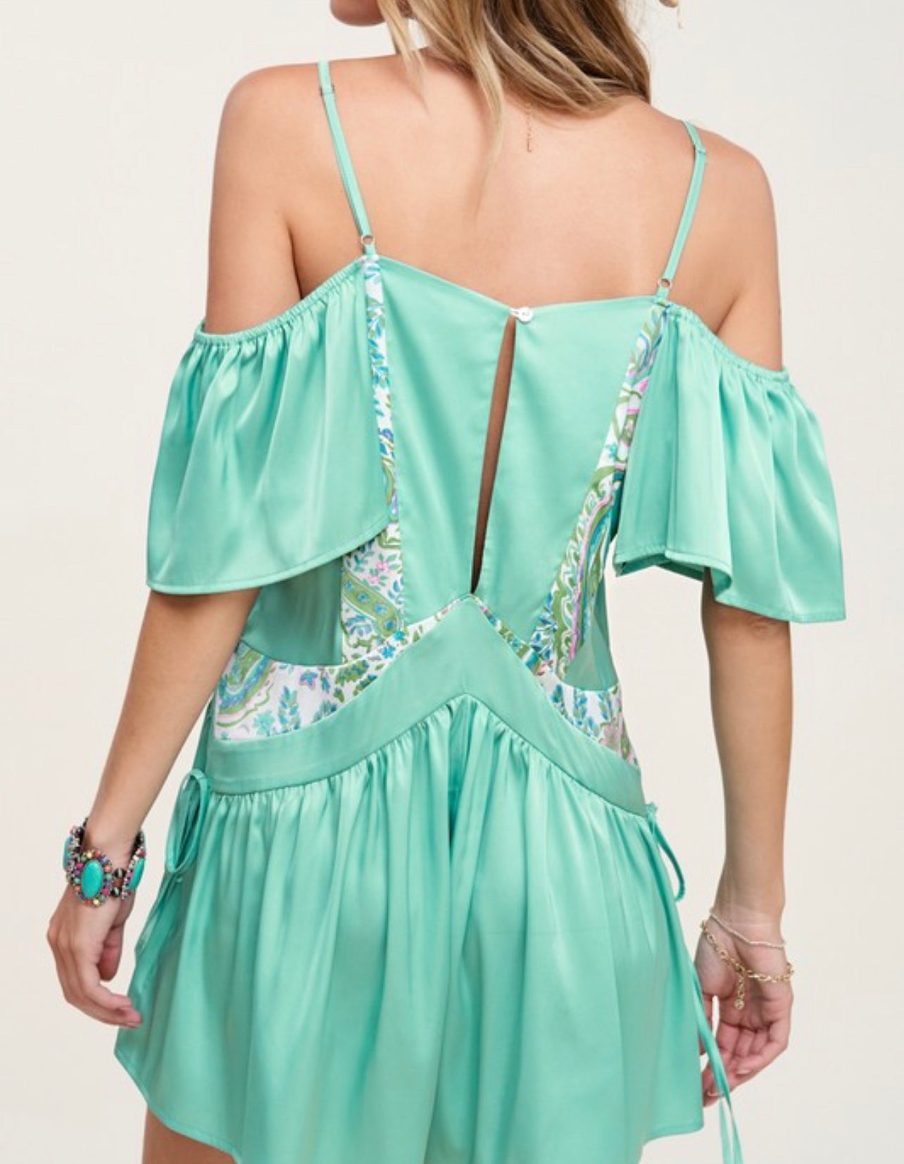 Broadway Girls ~ Satin Romper