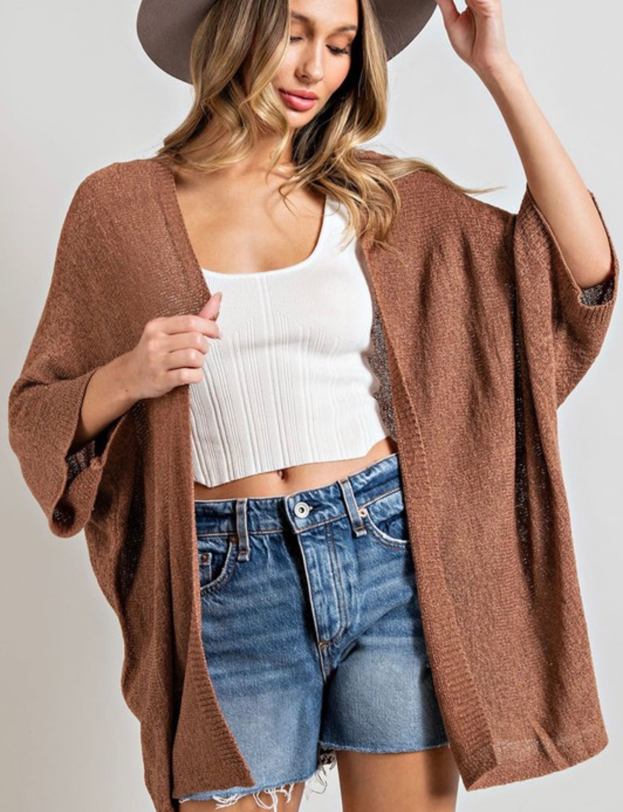 Natalia ~ Kimono Style Cardigan