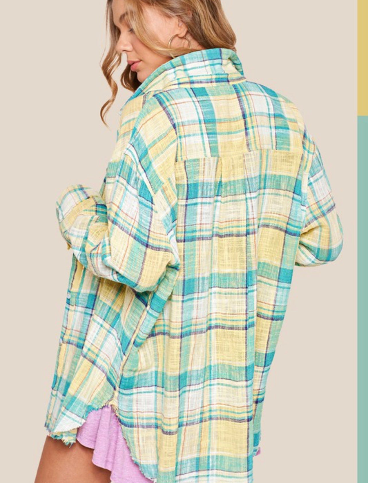 So Mellow - Relaxed Fit Plaid Shirt