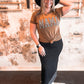 Mama ~ Vintage Wash Leopard Graphic Tee