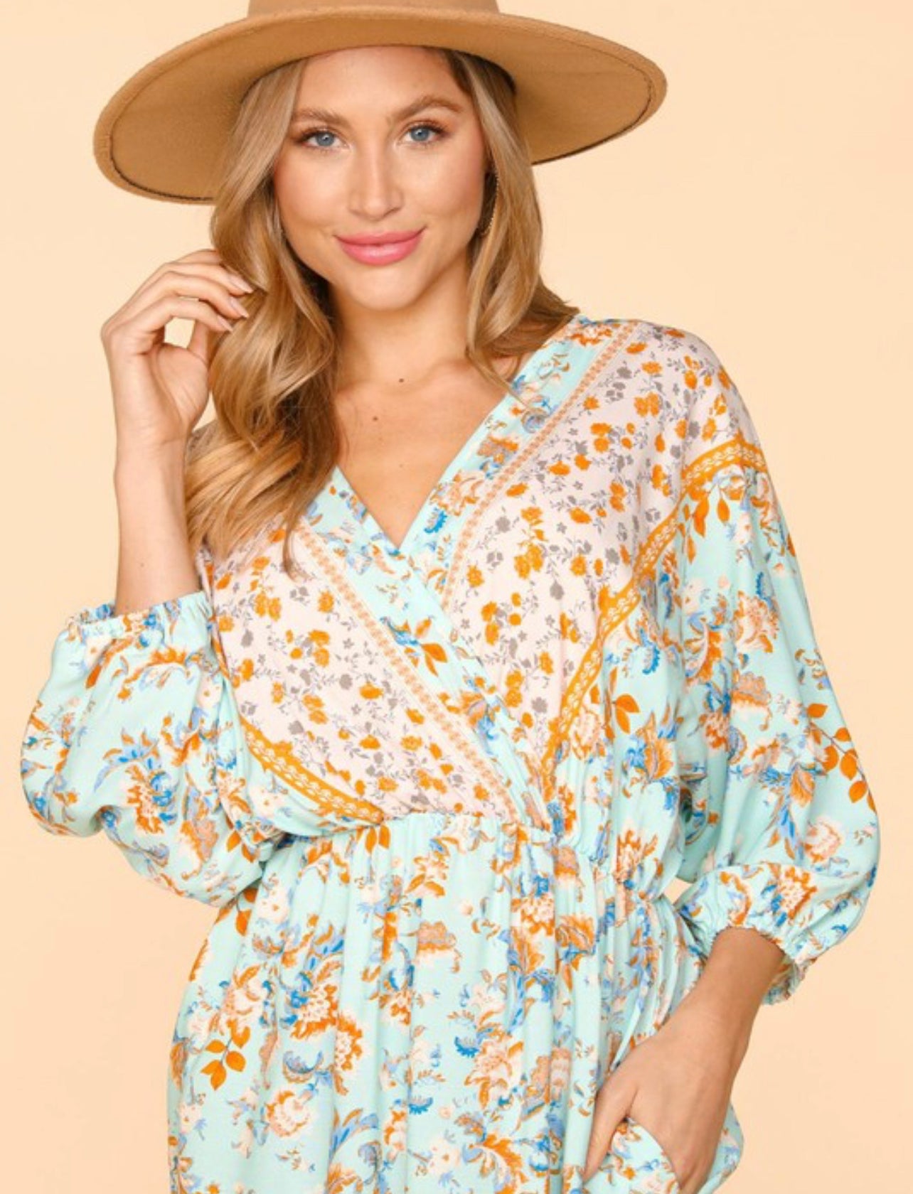 Perfectly You ~ Boho Paisley Print Dress