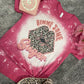 Gimme Some Sugar ~ Raspberry Bleached Graphic Tee