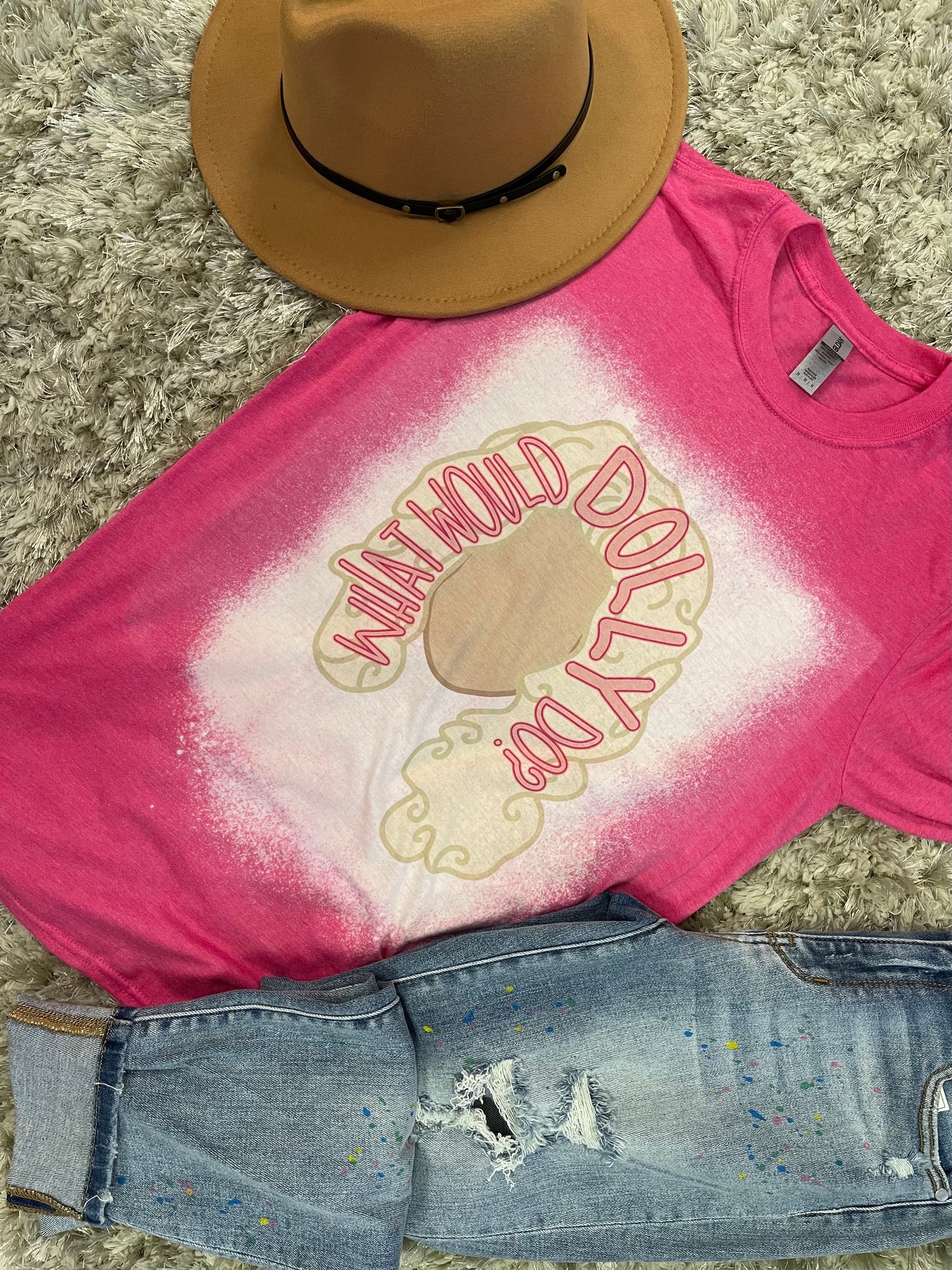 What Would Dolly Do? ~ Custom Graphic Tee