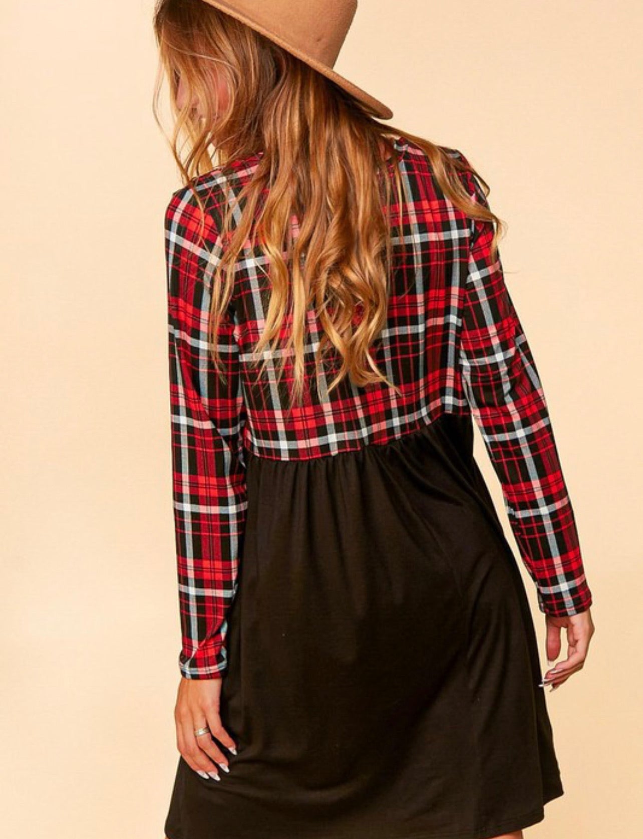 Scottlan~ Holiday Plaid Dress